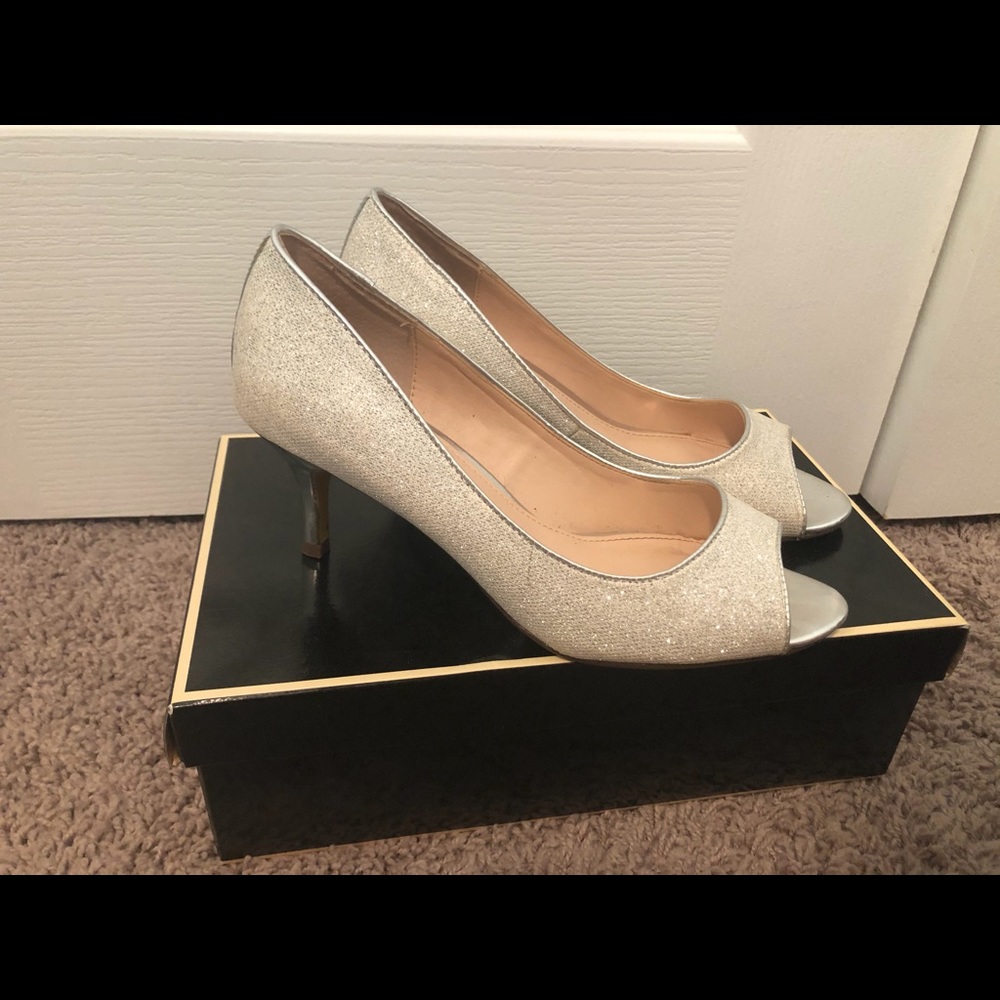 Silver heels